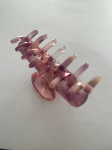 Hair clip - hair clip made of acetate - 4cm x 4cm - 1007