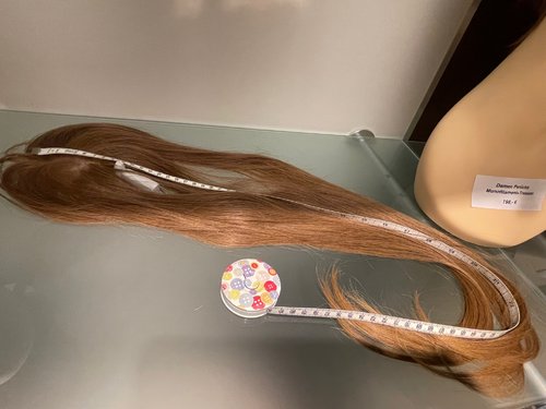 Top hairpiece (Silk Base LaceClosure) 80cm - Hazelnut