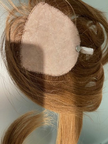 Top hairpiece (Silk Base LaceClosure) 80cm - Hazelnut